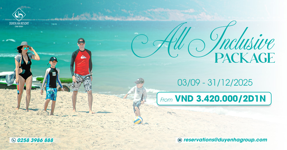 All Inclusive Package 2025